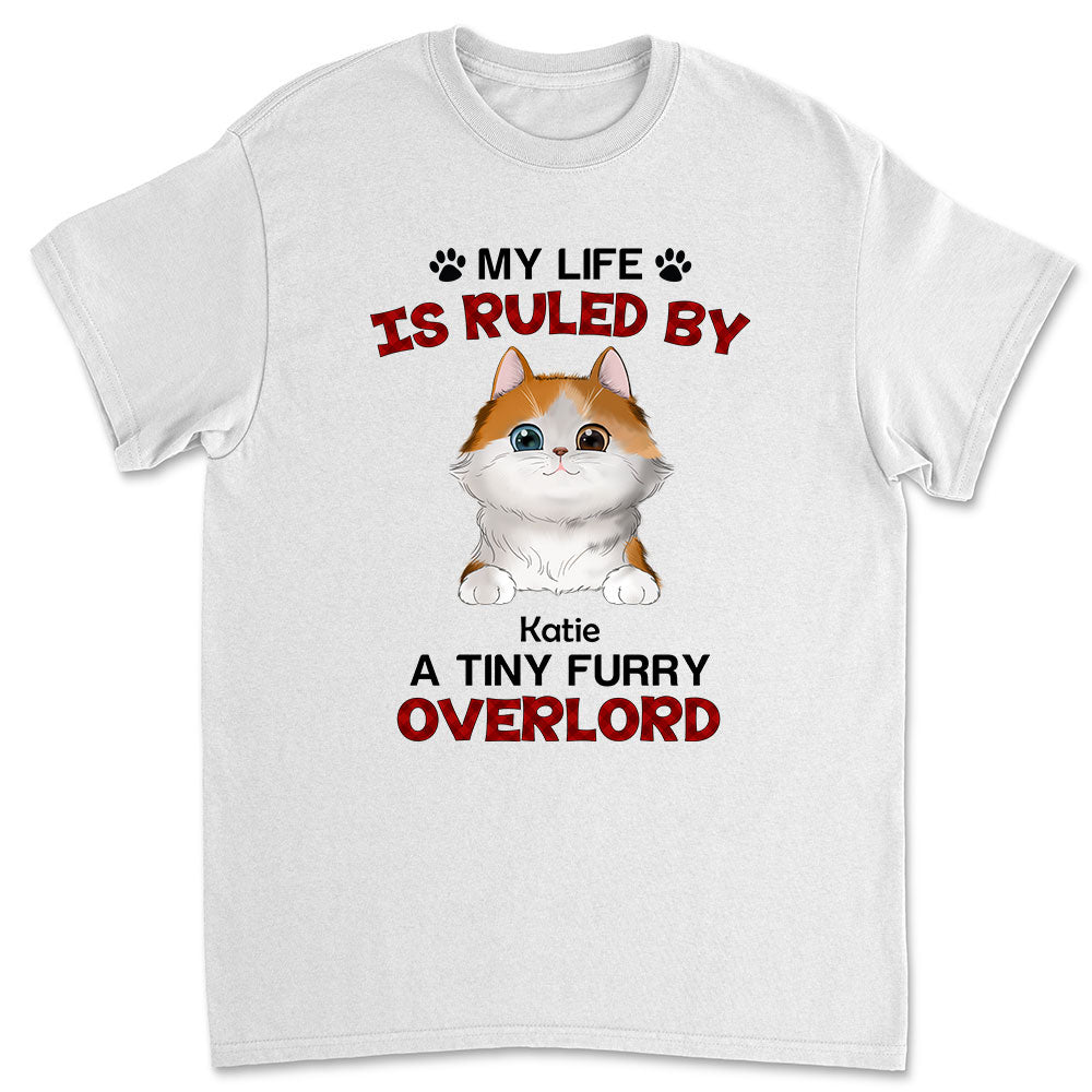 Customizable Tiny Furry Overlords Unisex T - shirt: Ideal Gift for Pet Lovers
