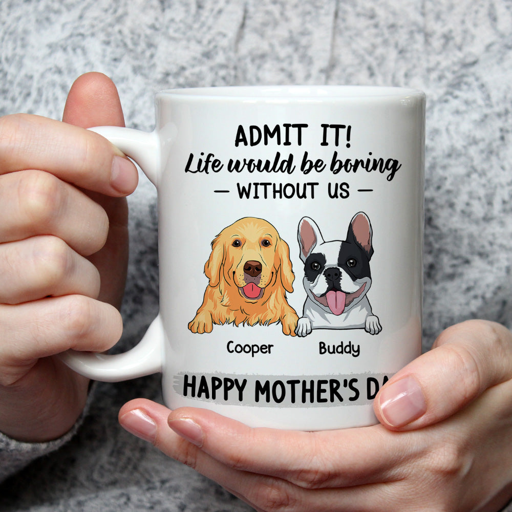 Personalized Custom Coffee Mug - Ideal Gift for Pet Lovers