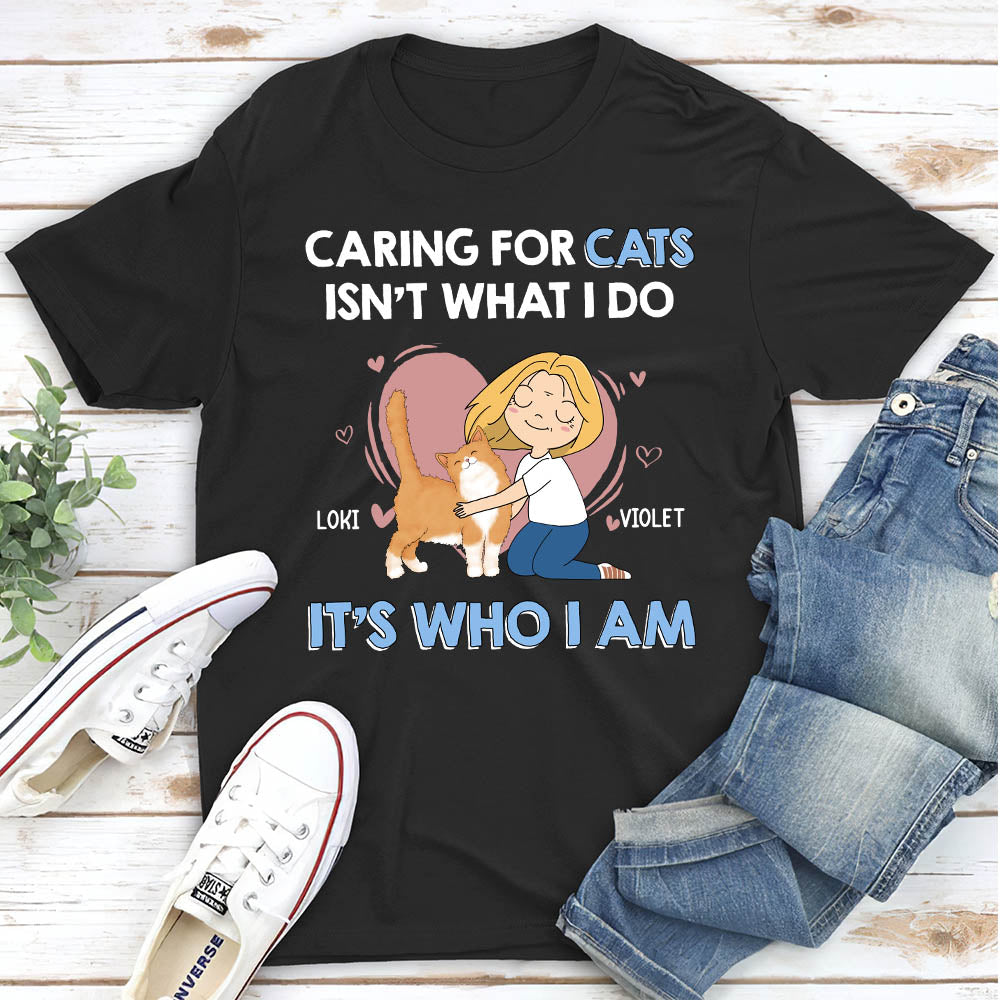 Personalized Unisex Cat - Loving T - shirt: Ideal Gift for Pet Enthusiasts