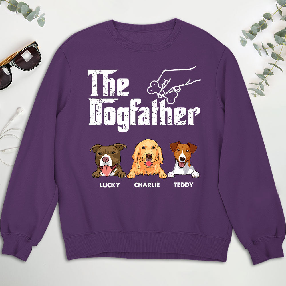 The Dog Father - Customizable Personalized Sweatshirt for Pet Lovers