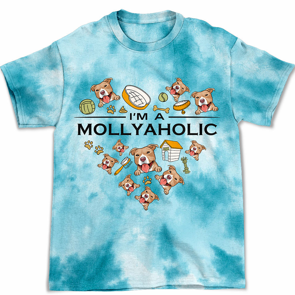 Dogaholic - Unique Personalized All-Over Print Comfortable T-Shirt