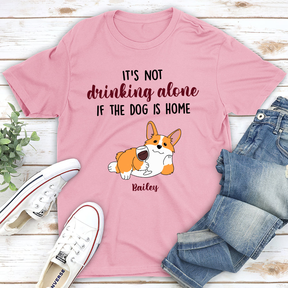 Dogs And Wine 2 Personalized Custom Unisex T-shirt - Ideal Gift for Pet Lovers