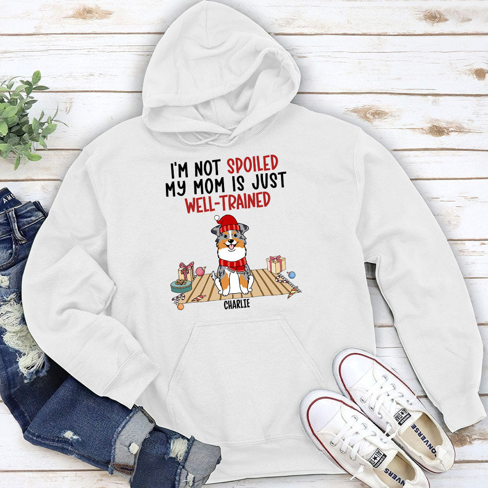 Well Trained Mom - Exclusively Personalized Custom Hoodie for Pet Lovers