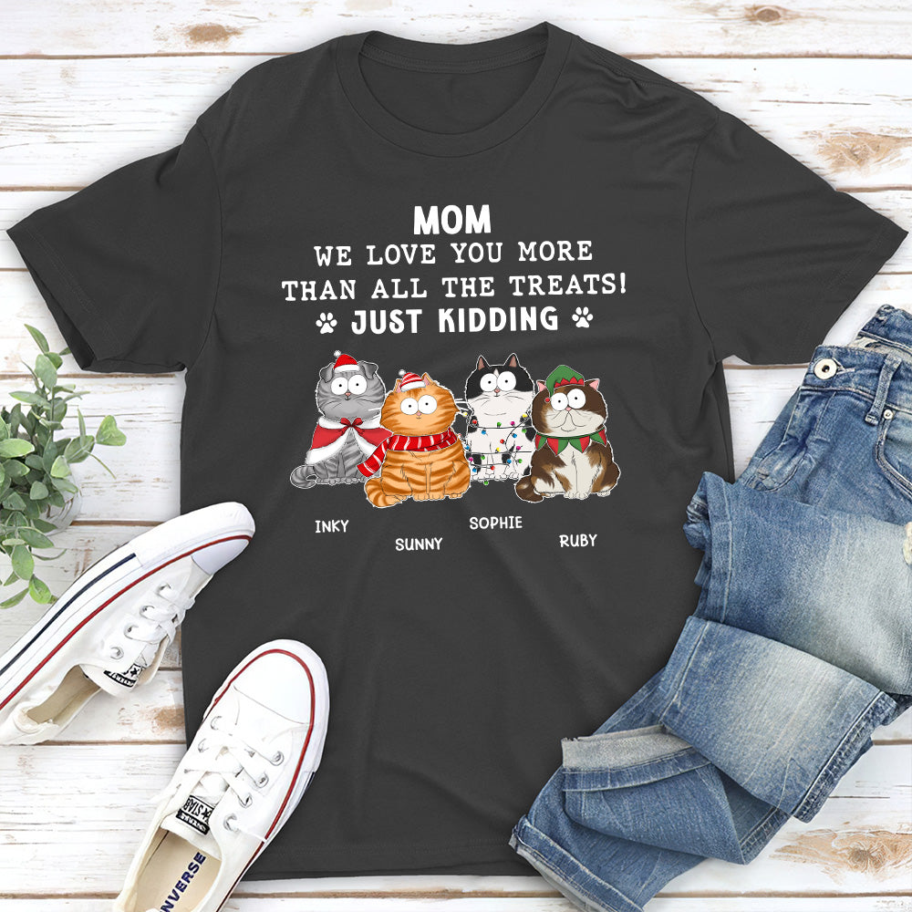 Customizable All-Cat Treats Unisex T-Shirt - Ideal Gift for Pet Lovers