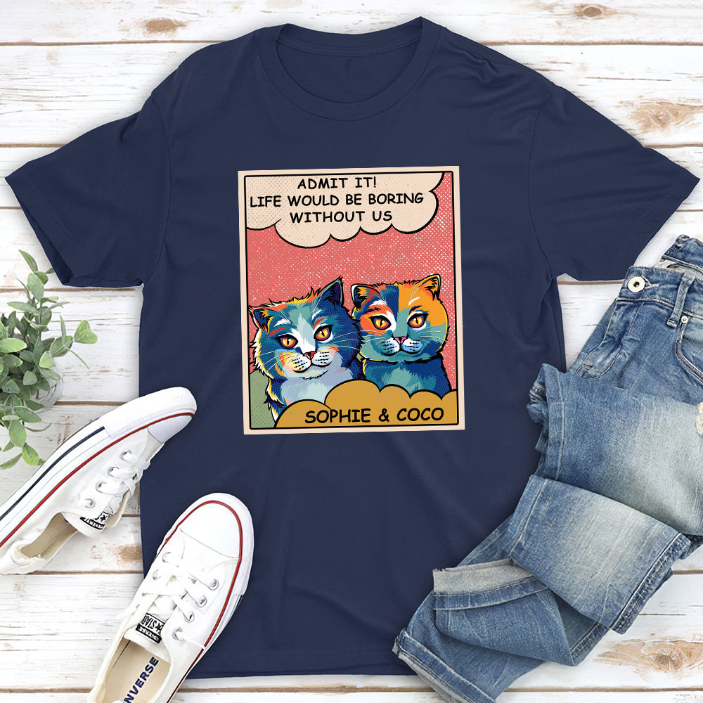 Personalized Cat - Themed Unisex T - shirt: A Must - Have for Pet Lovers
