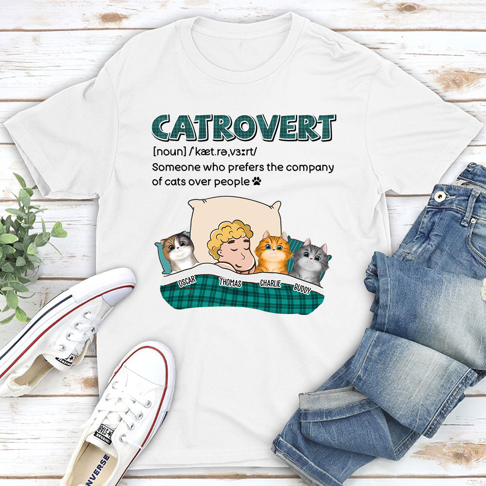 Catrovert - Customizable Unisex Personalized T - shirt for Pet Lovers