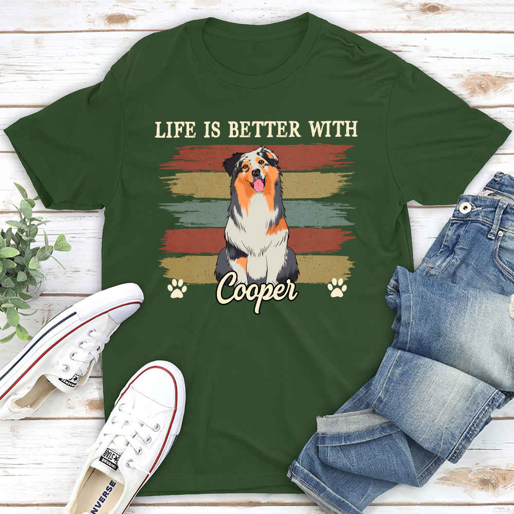 Personalized Unisex Dog - Lover T - shirt: Enhance Your Life with Furry Friends