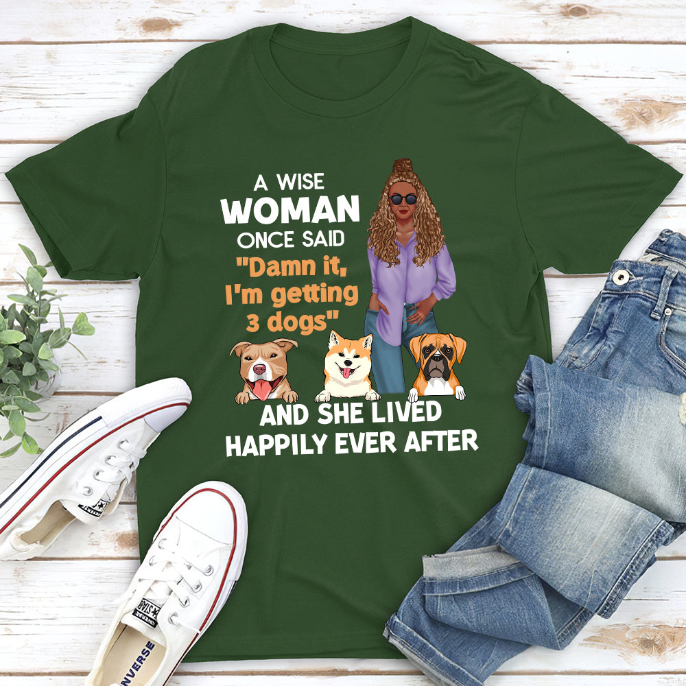 Customizable Unisex 'Getting A Dog' T-shirt - Ideal Gift for Pet Lovers