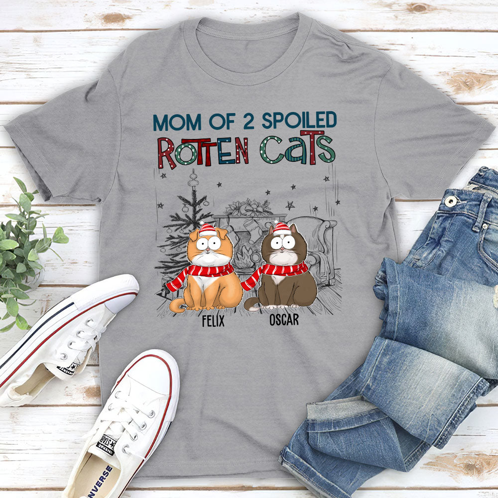 Customizable Unisex 'Dad Of A Spoiled Rotten Dog' T-shirt