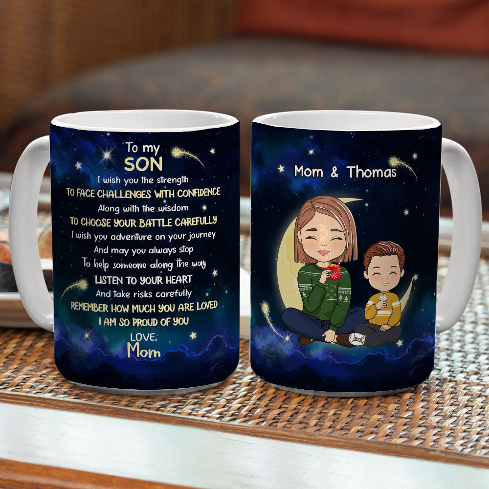 Personalized 'I Wish You' Custom Coffee Mug - Ideal Gift for Loved Ones