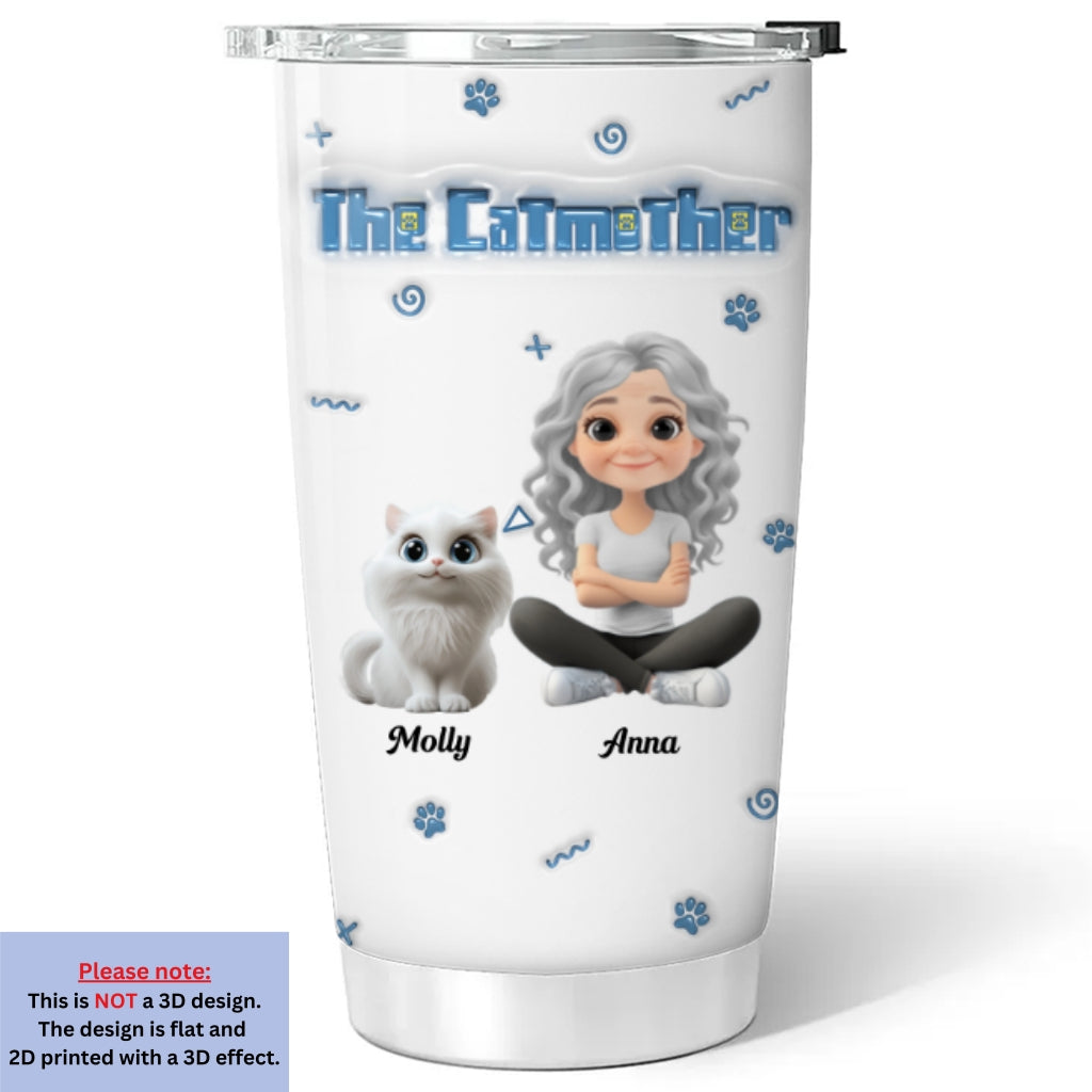 Personalized 3D Inflated Effect Custom Tumbler - Ideal for Expressing Your Style