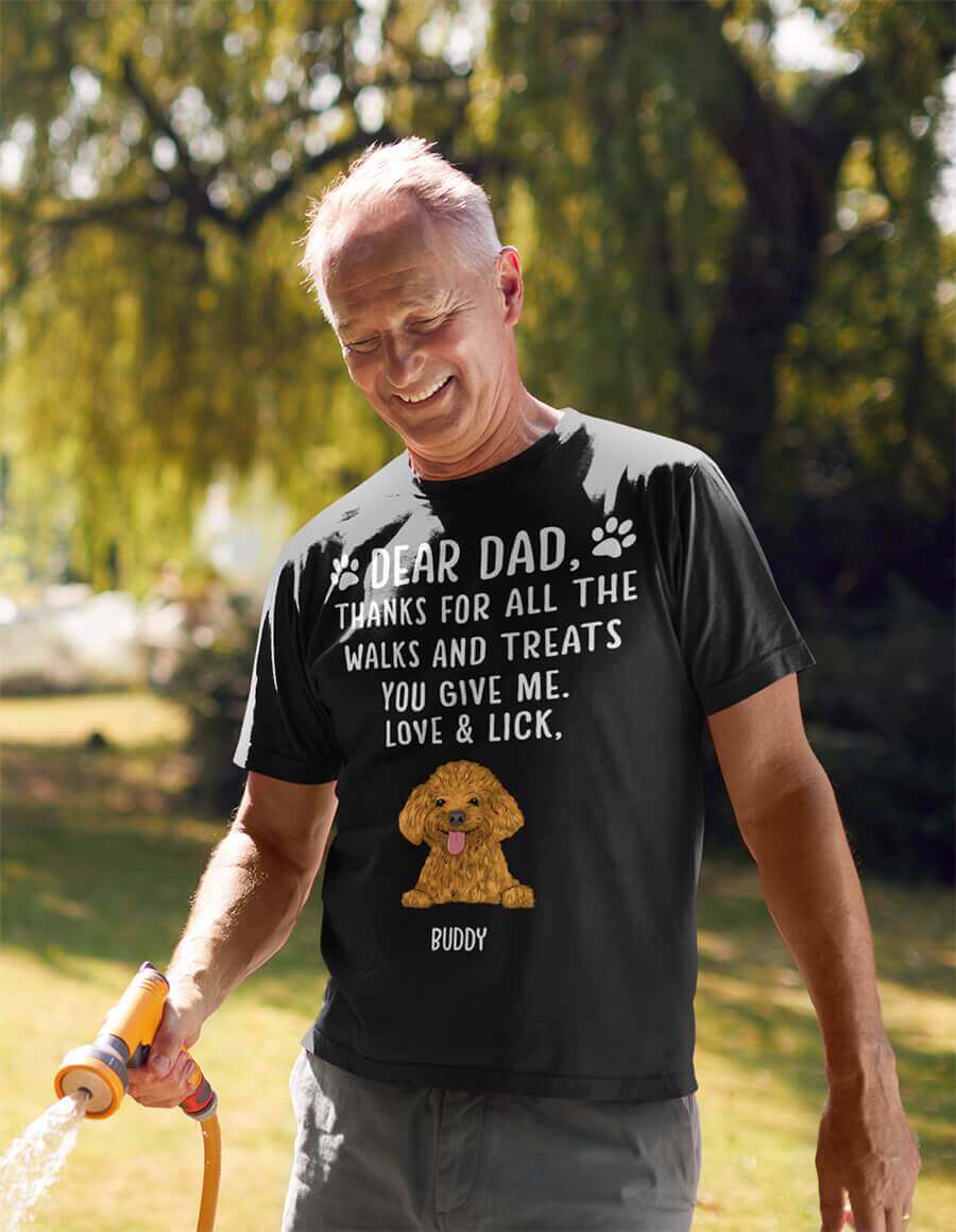 Personalized Unisex 'Thanks For All The Treats' T-shirt - Ideal Gift for Pet Lovers