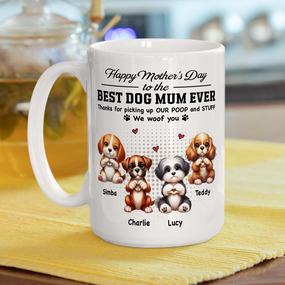 Personalized 'Thanks For Picking My Poop' Coffee Mug - Ideal Gift for Pet Lovers
