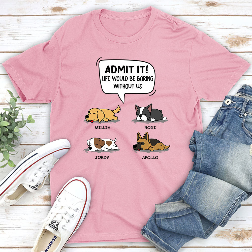 Personalized Unisex Pet Lover T-shirt - Beat Boring Life