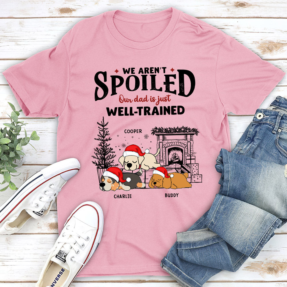 Personalized Spoiled But Cute Dog Unisex T-shirt - Ideal Gift for Pet Lovers