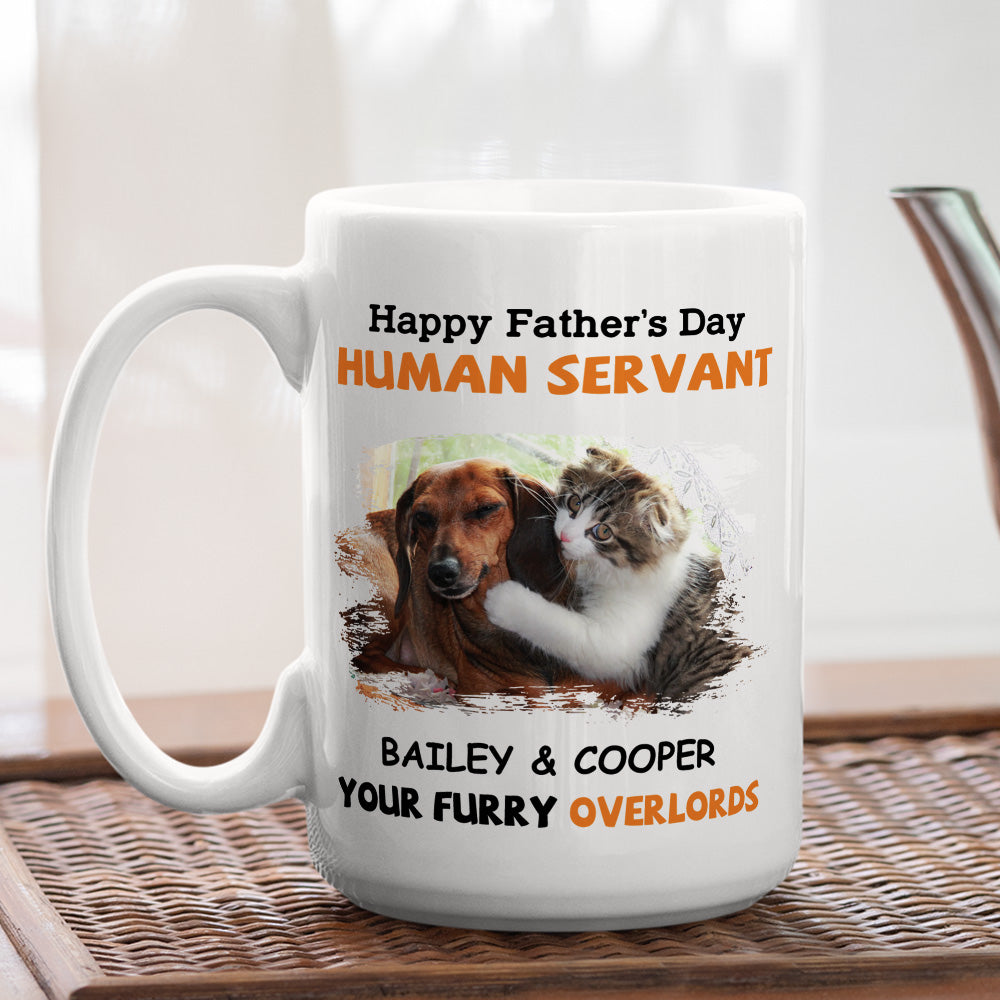 Personalized Custom My Servant Coffee Mug - Ideal Gift for Pet Lovers