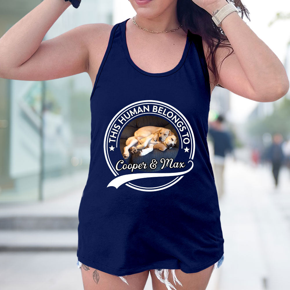 Personalized Custom Women's Summer Pet Lover's Tank