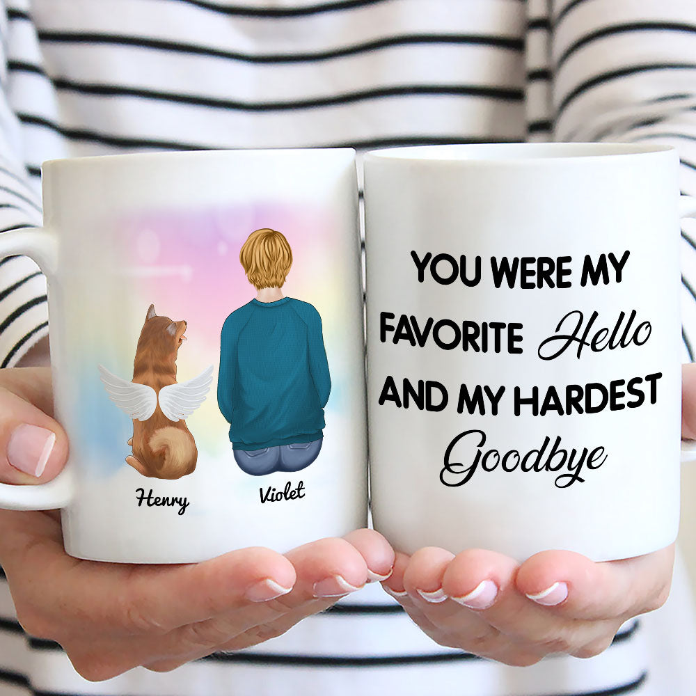Personalized Custom Coffee Mug: A Tribute to Your Favorite Pets and Hard Goodbyes