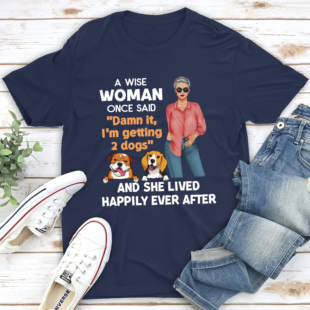 Customizable Unisex 'Getting A Dog' T-shirt - Ideal Gift for Pet Lovers