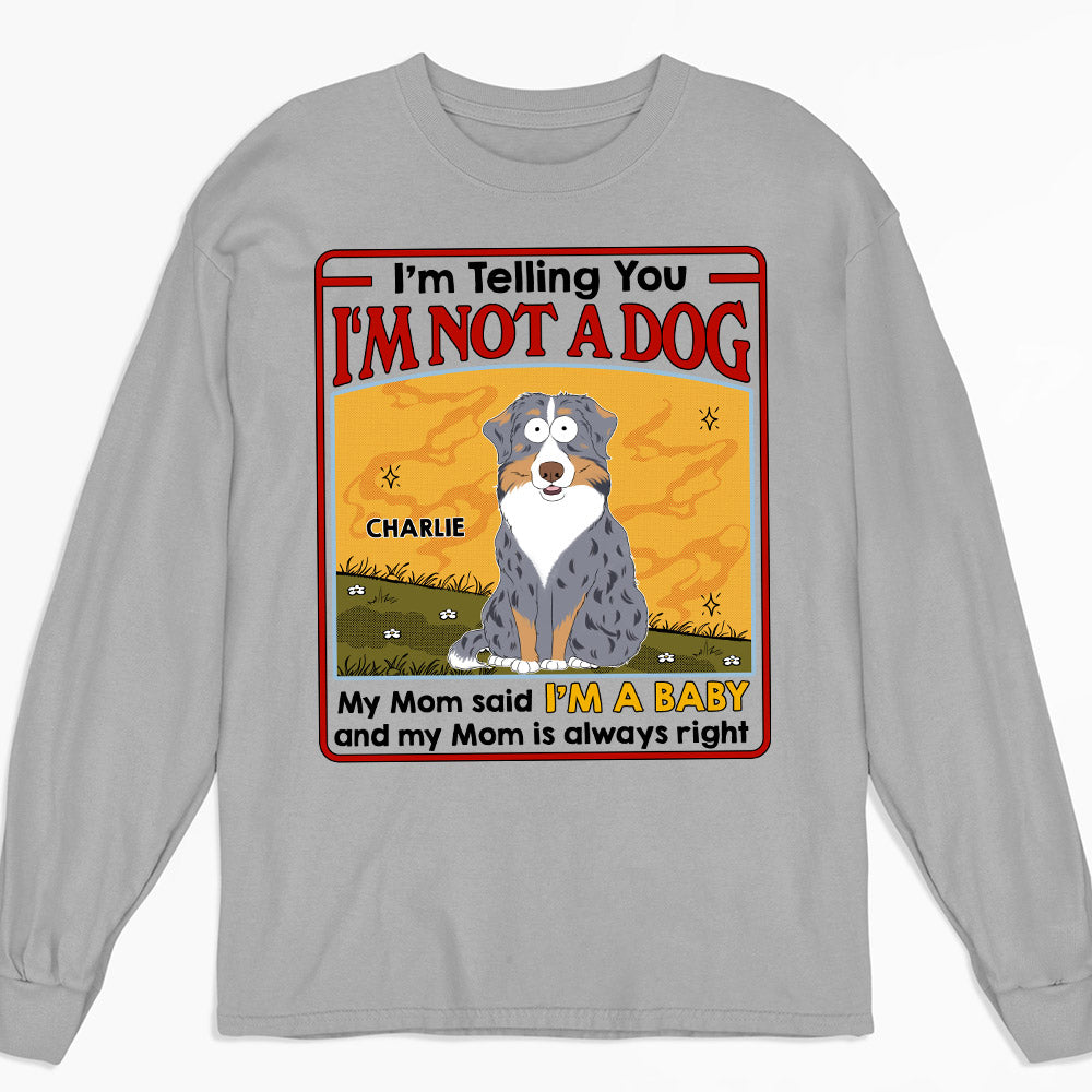 Personalized Custom Long Sleeve Baby T-shirt - Ideal Gift for Pet Lovers