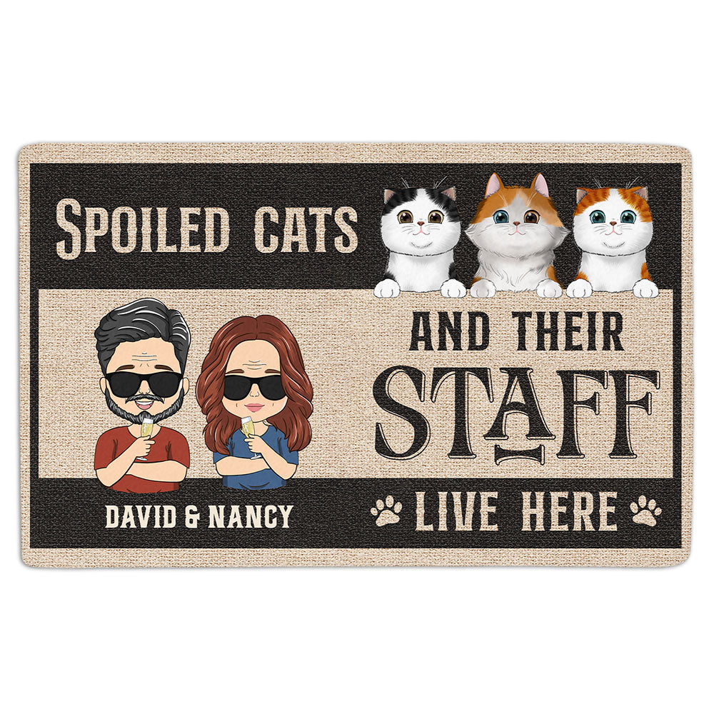 Personalized Cat Picture Doormat - Ideal Gift for Cat Lovers