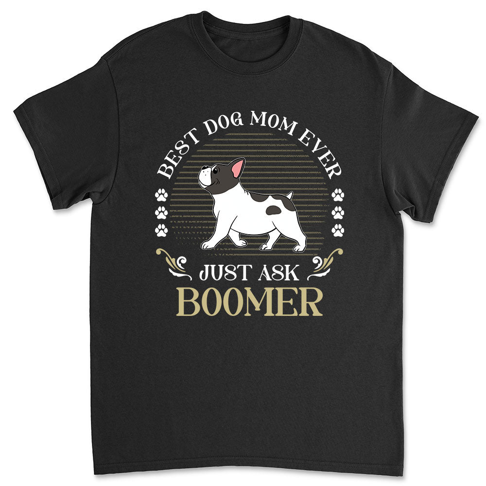 Customizable Unisex T-shirt: Ideal Gift for Dog - Loving Parents