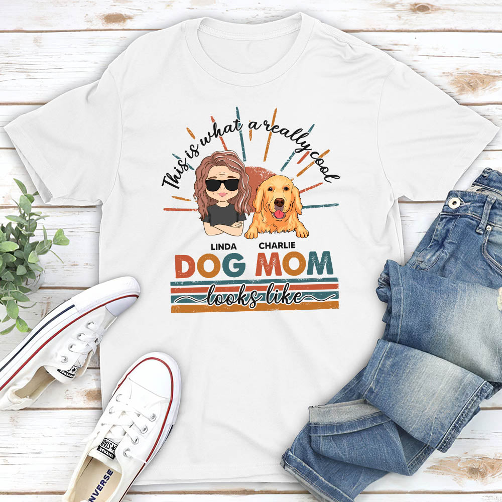Cool Personalized Unisex Dog Mom/Dad T-shirt - Ideal Gift for Pet Lovers