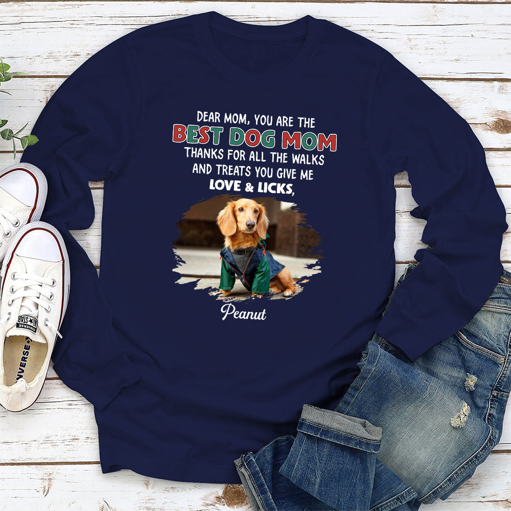 Personalized Custom Long Sleeve T-shirt - Ideal Gift for Pet Lovers