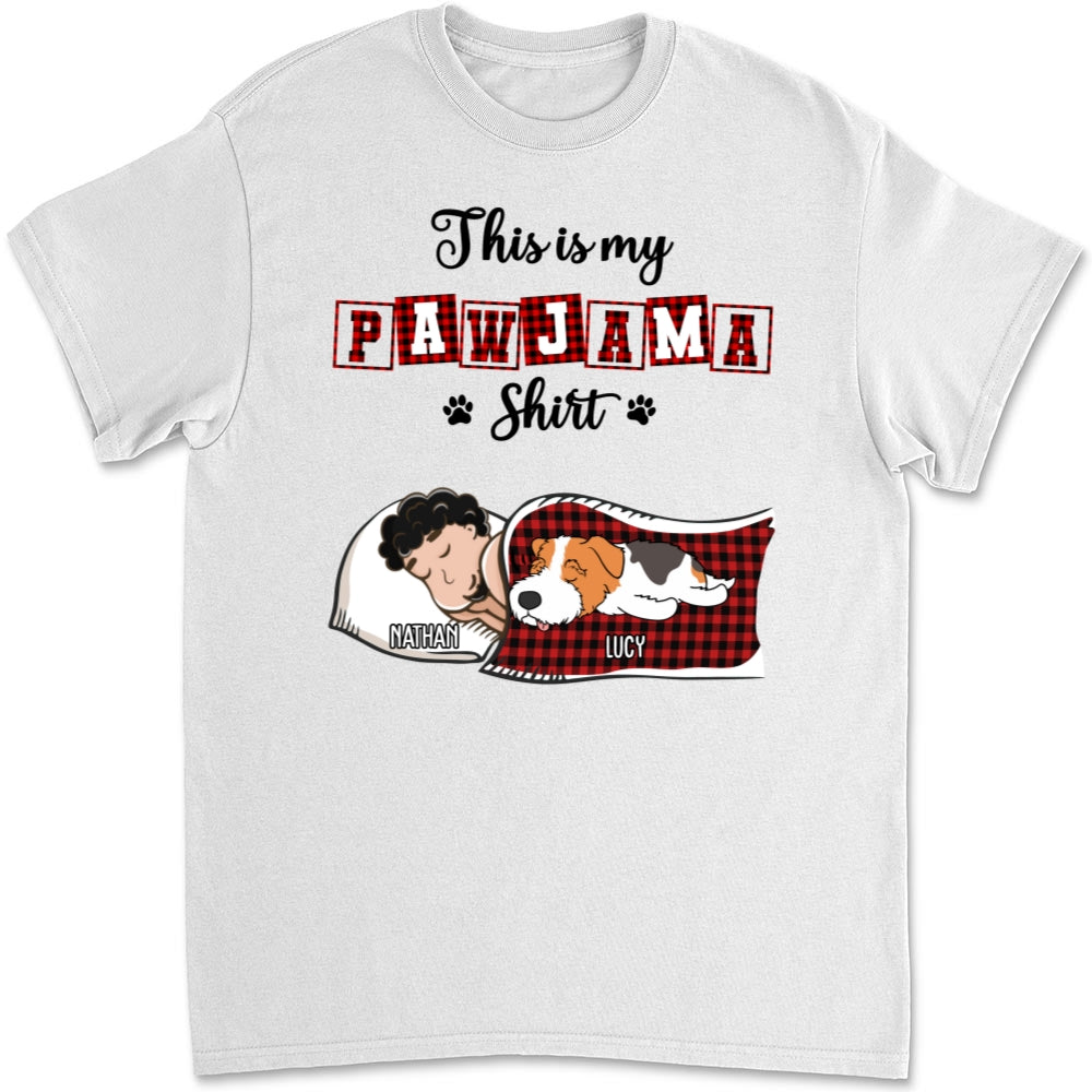 My Sleepshirt Ver 2 - Personalized Custom Unisex Pet Lover T - shirt
