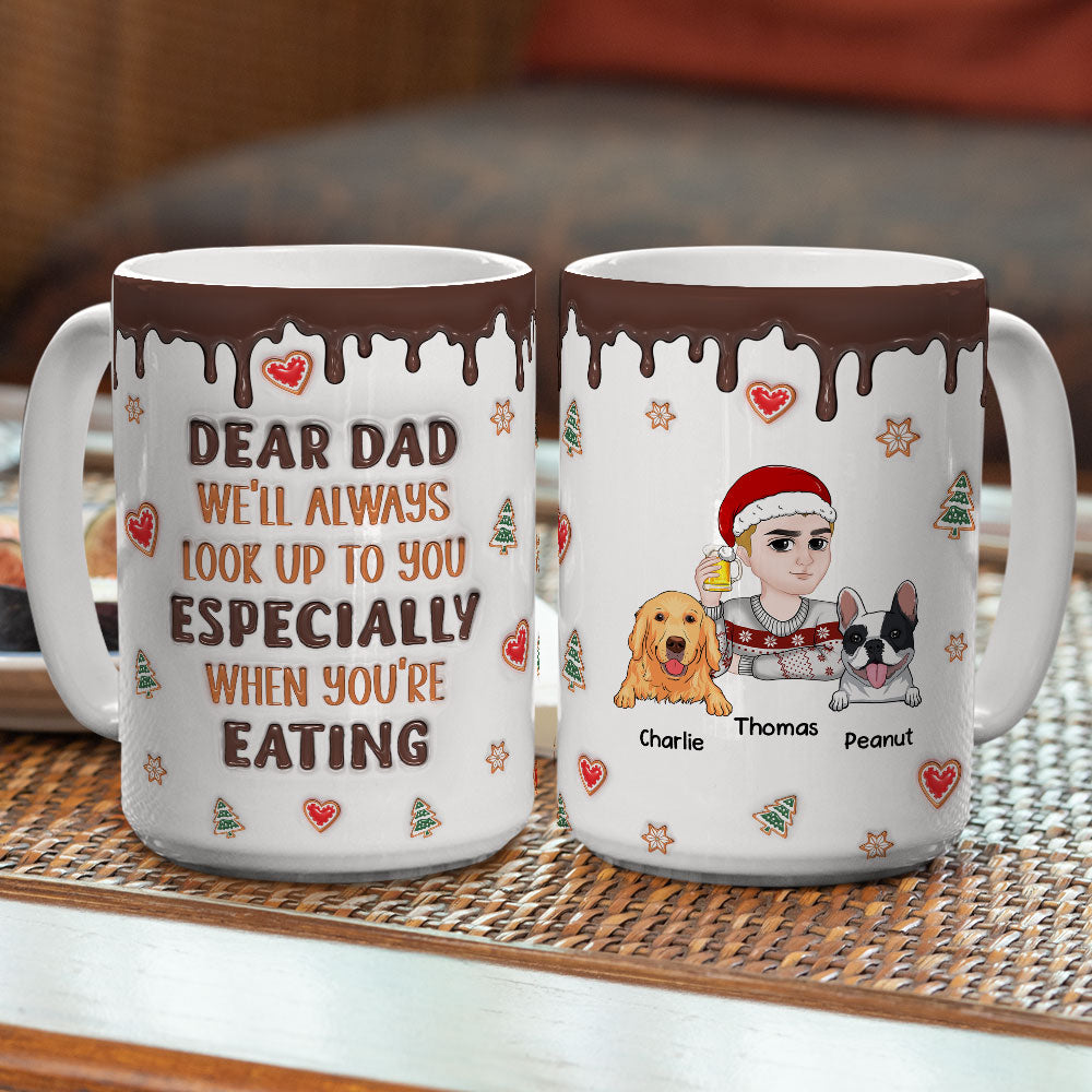 Personalized 3D Inflated Effect Custom Mug - A Heartfelt Daily Companion