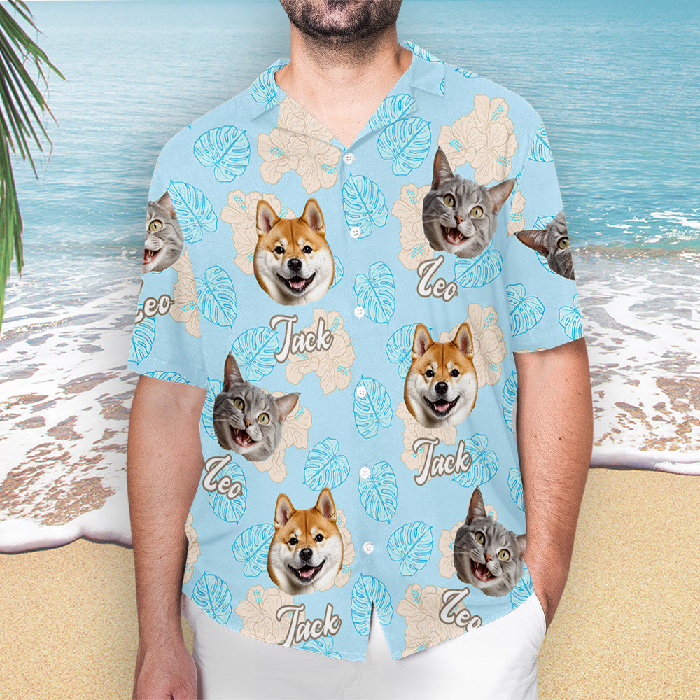 The Pet Dad - Exclusive Personalized Custom Hawaiian Shirt for Pet Lovers
