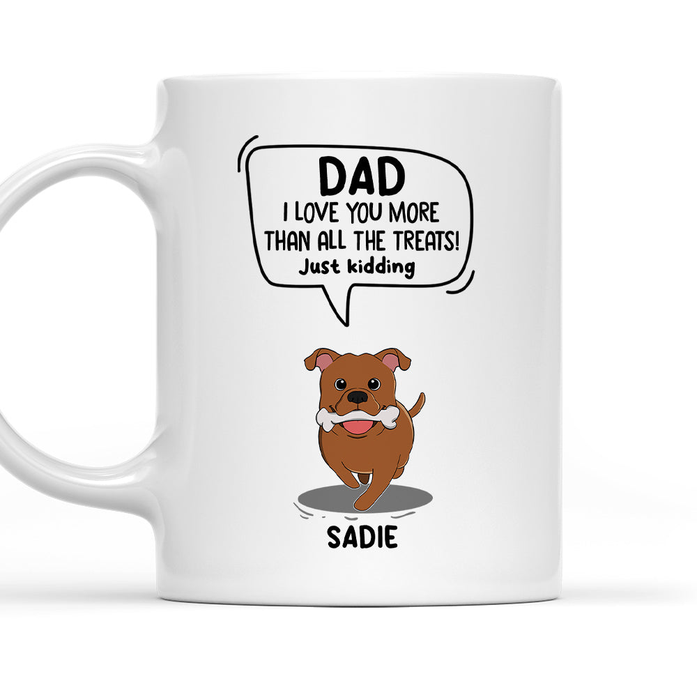 Customizable Dog-themed Personalized Coffee Mug - Ideal Gift for Pet Lovers