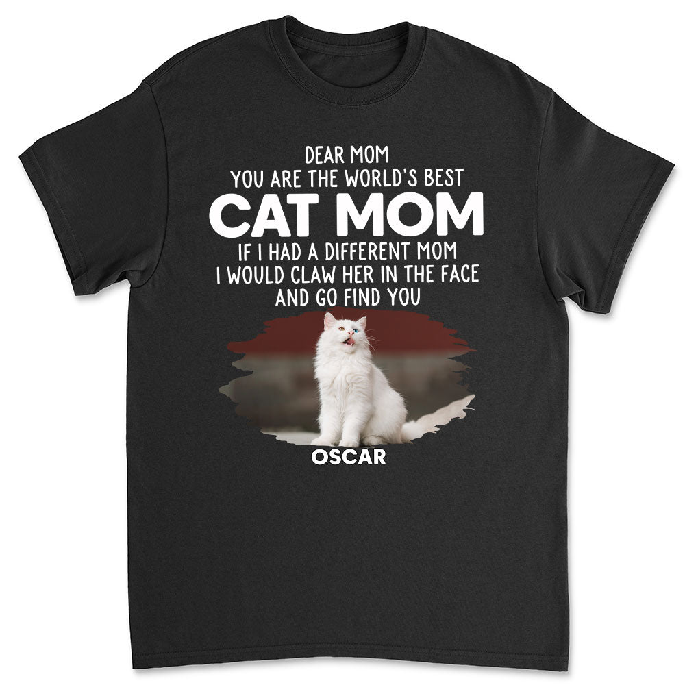 Personalized We Would Claw Photo Unisex T-shirt - Ideal Gift for Pet Lovers
