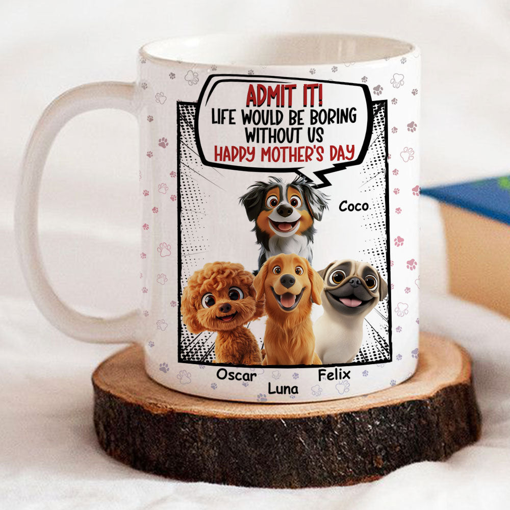 Personalized Custom Mug: Without Us, Without Fun - Ideal for All Beverages