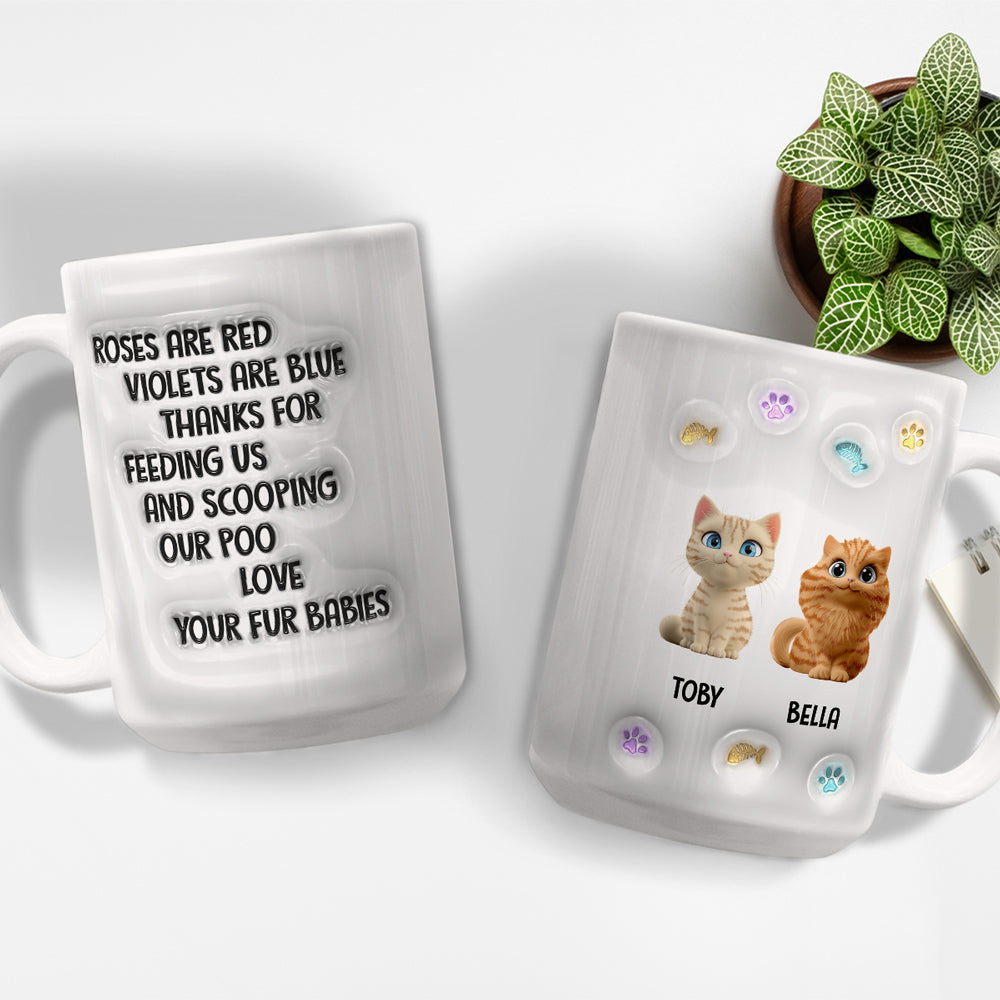 Personalized 3D Inflated Effect Custom Mug: Ideal for Any Beverage