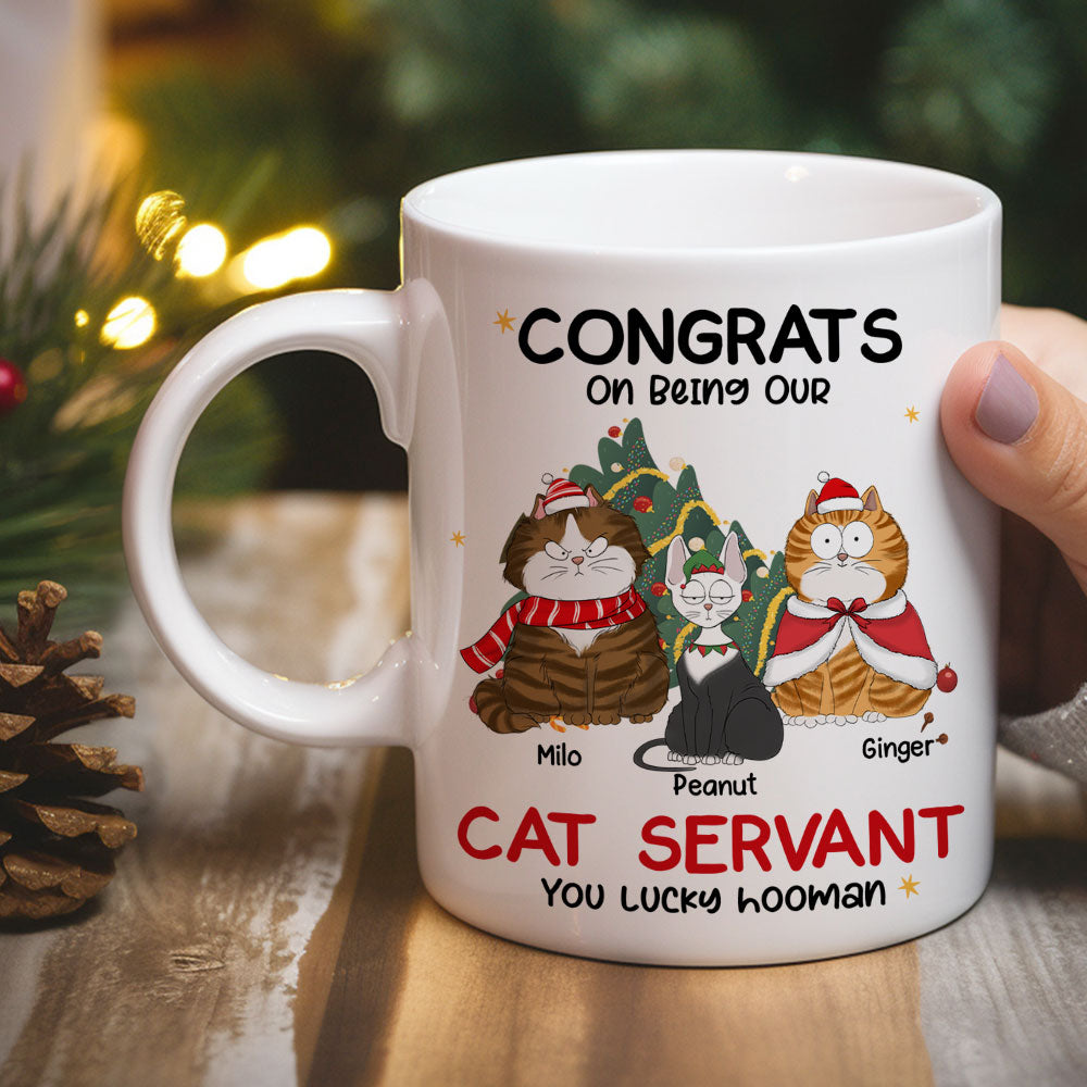 Lucky Hooman - Exquisite Personalized Custom Coffee Mug