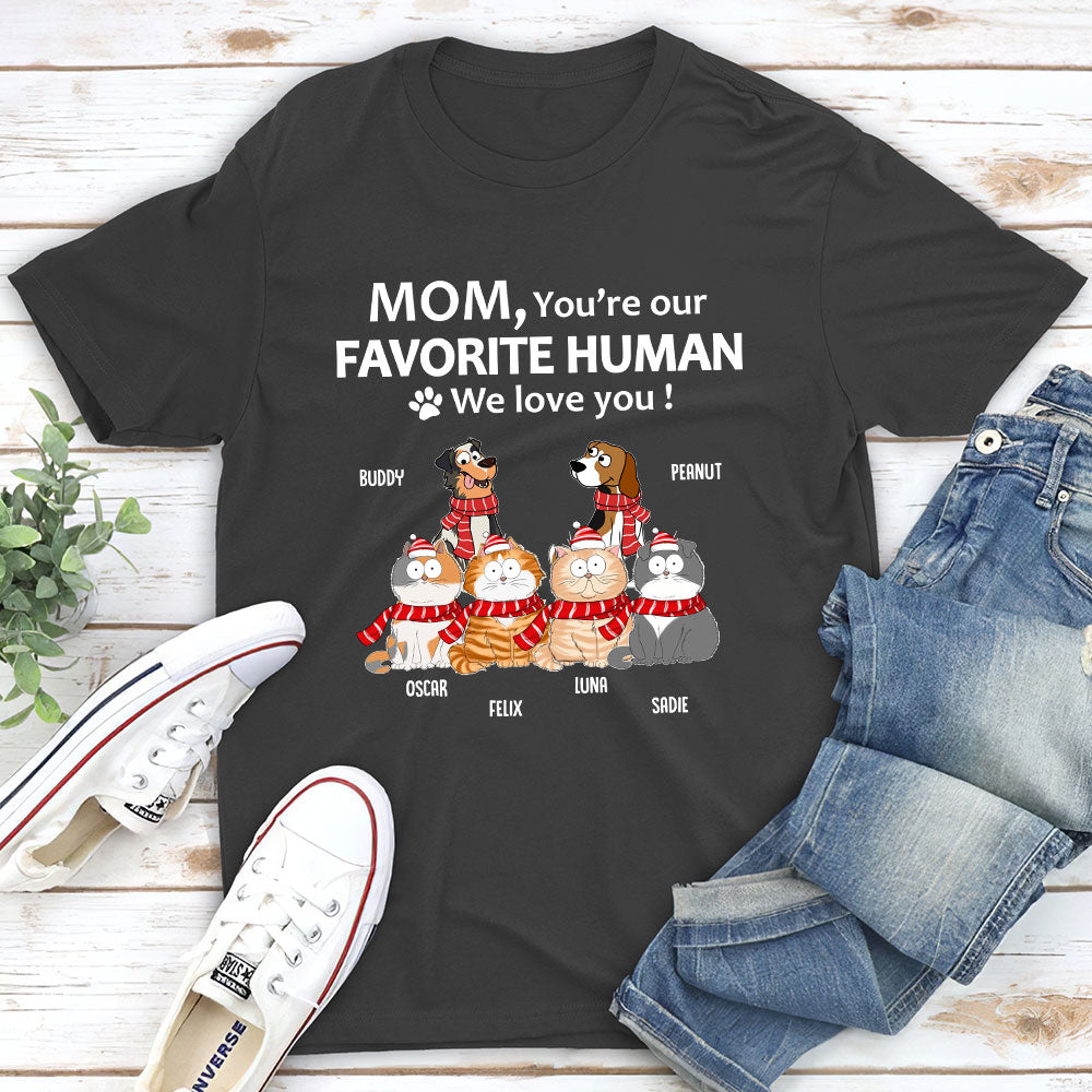 To My Human - Customizable Unisex Personalized T - shirt for Pet Lovers