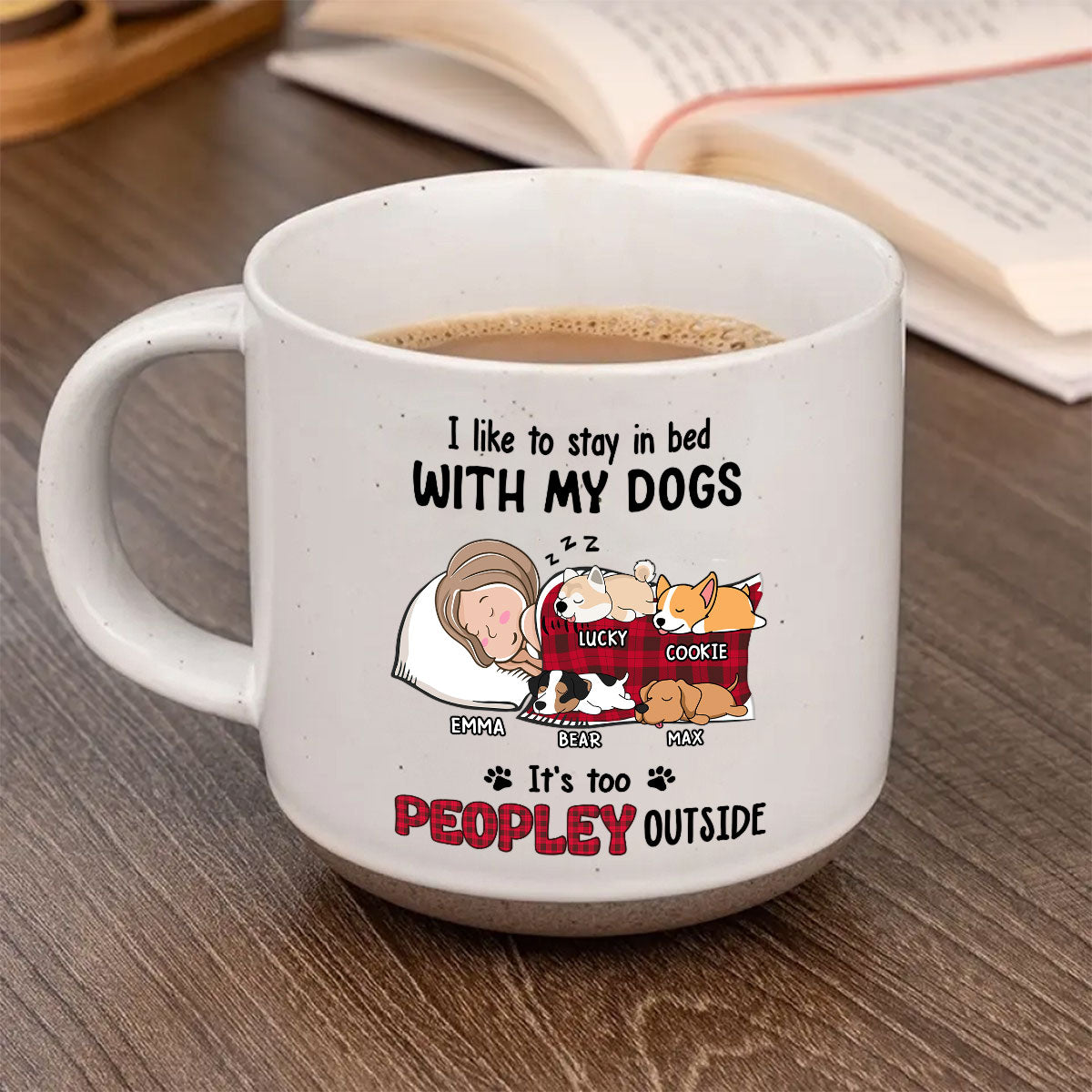 Personalized Custom Ceramic Mug for Cozy Bedtime Beverages