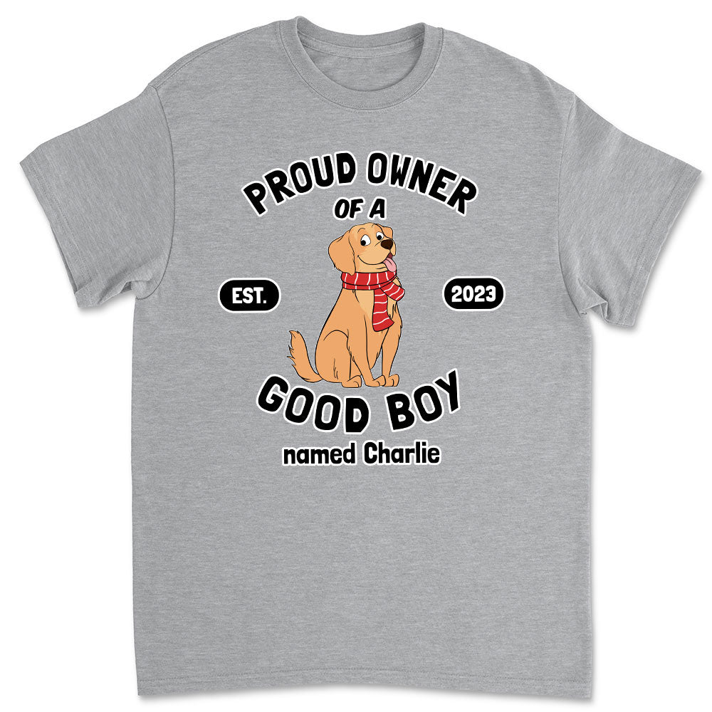 Personalized Unisex 'Proud Pet Owner' T-shirt - Ideal Gift for Pet Lovers