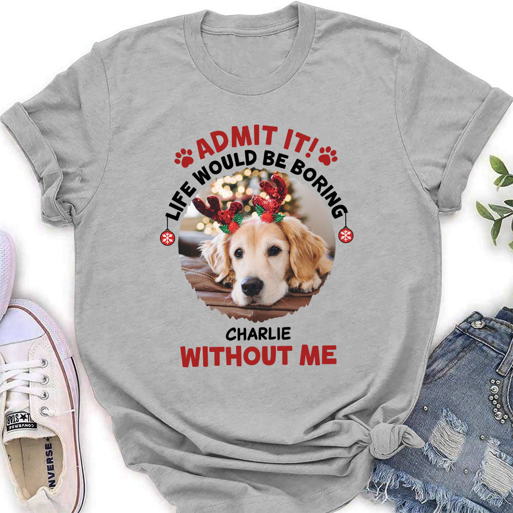 Unforgettable Personalized Custom Women's T-shirt for Pet Lovers