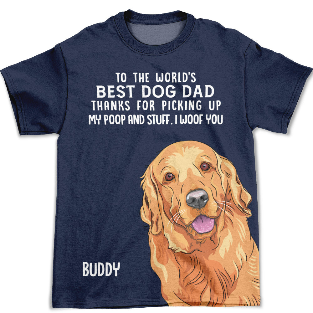 Personalized All-over-print 'Thanks For Picking Up' T-shirt - Ideal Gift & Self-Wear