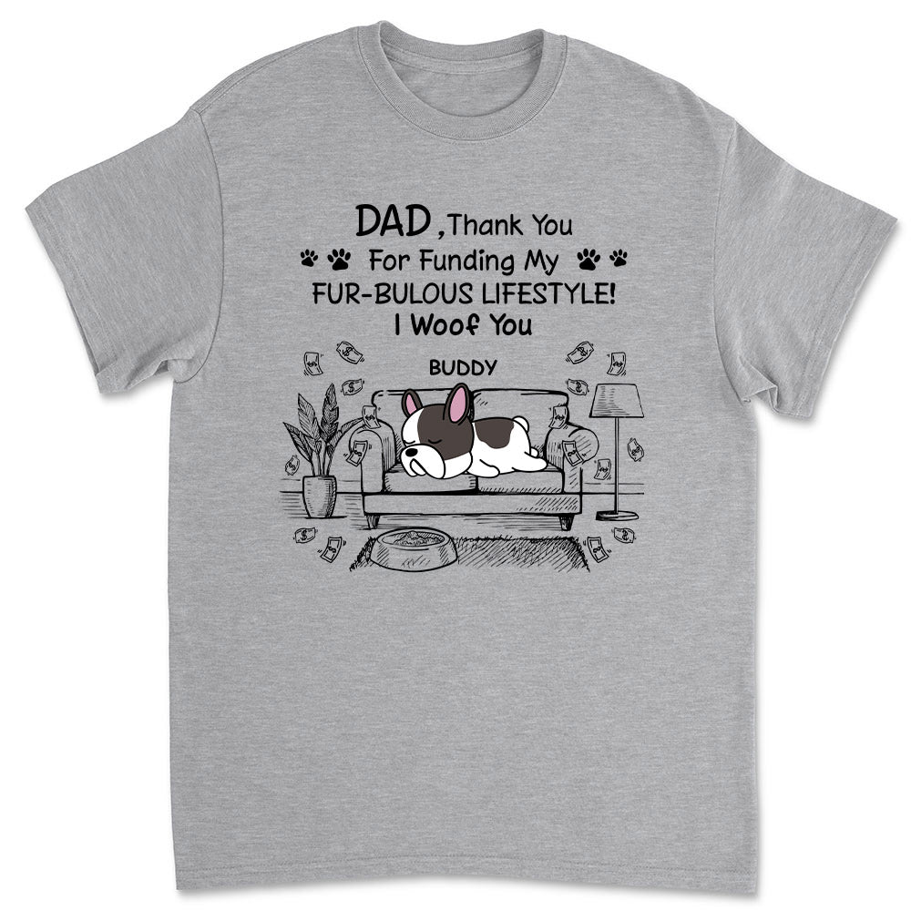 Fur-Bulous Personalized Unisex T-shirt: Ideal Gift for Pet Lovers