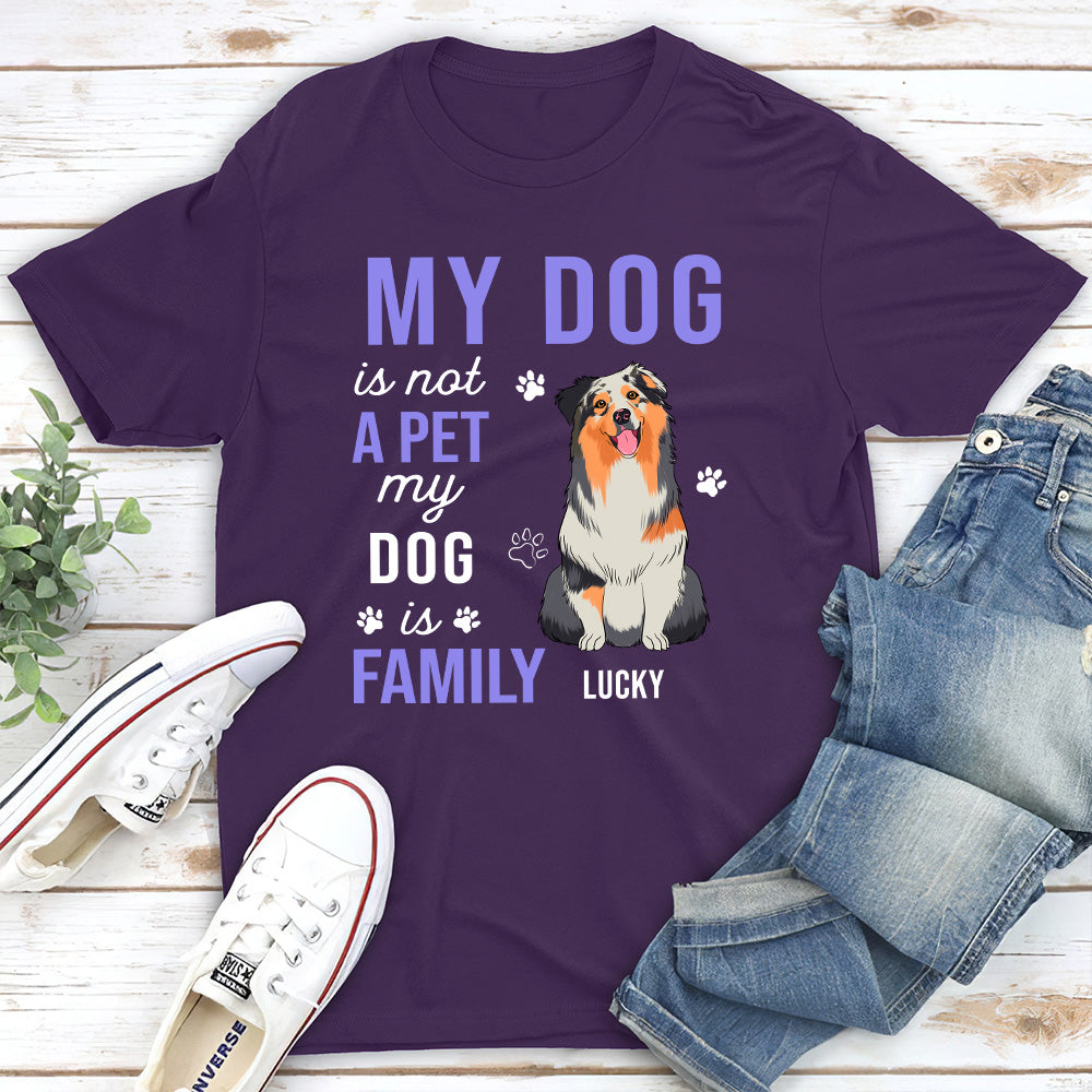 My Family - Personalized Custom Unisex Pet Lover T-shirt