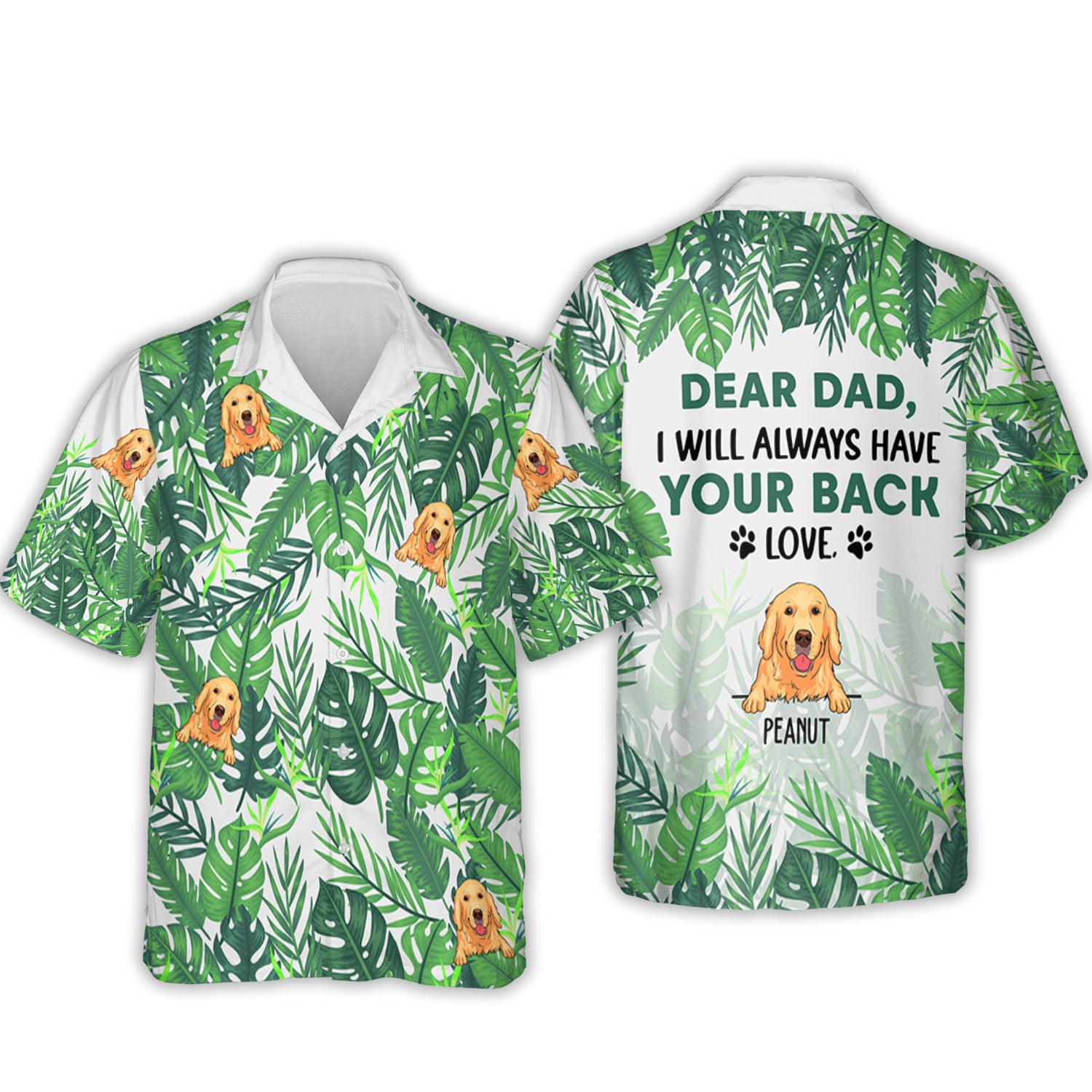 One - of - a - Kind Personalized Hawaiian Shirt for Pet Lovers