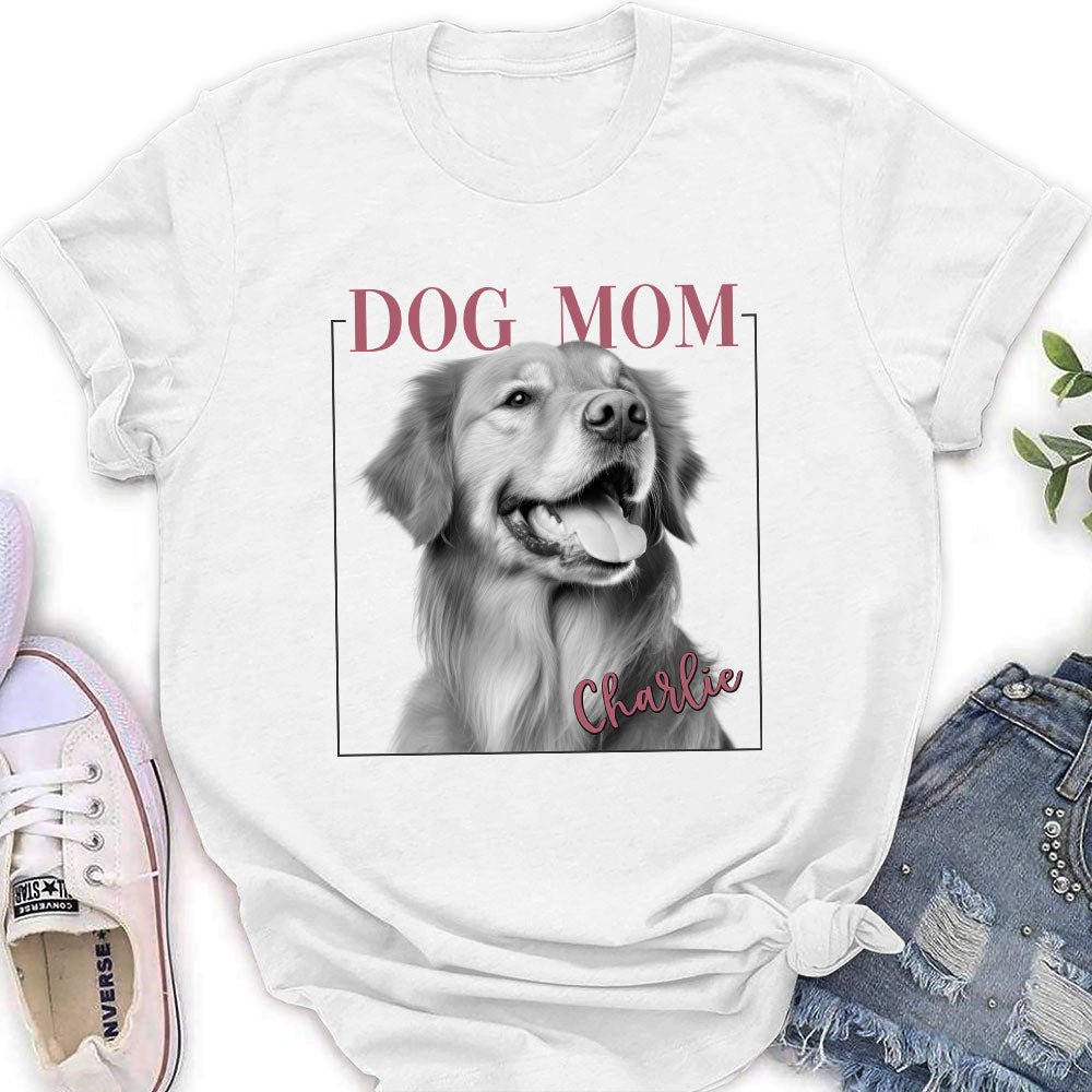 Personalized Custom Women's T-shirt: Let's Embark on a Journey Together - Ideal for Pet Lovers