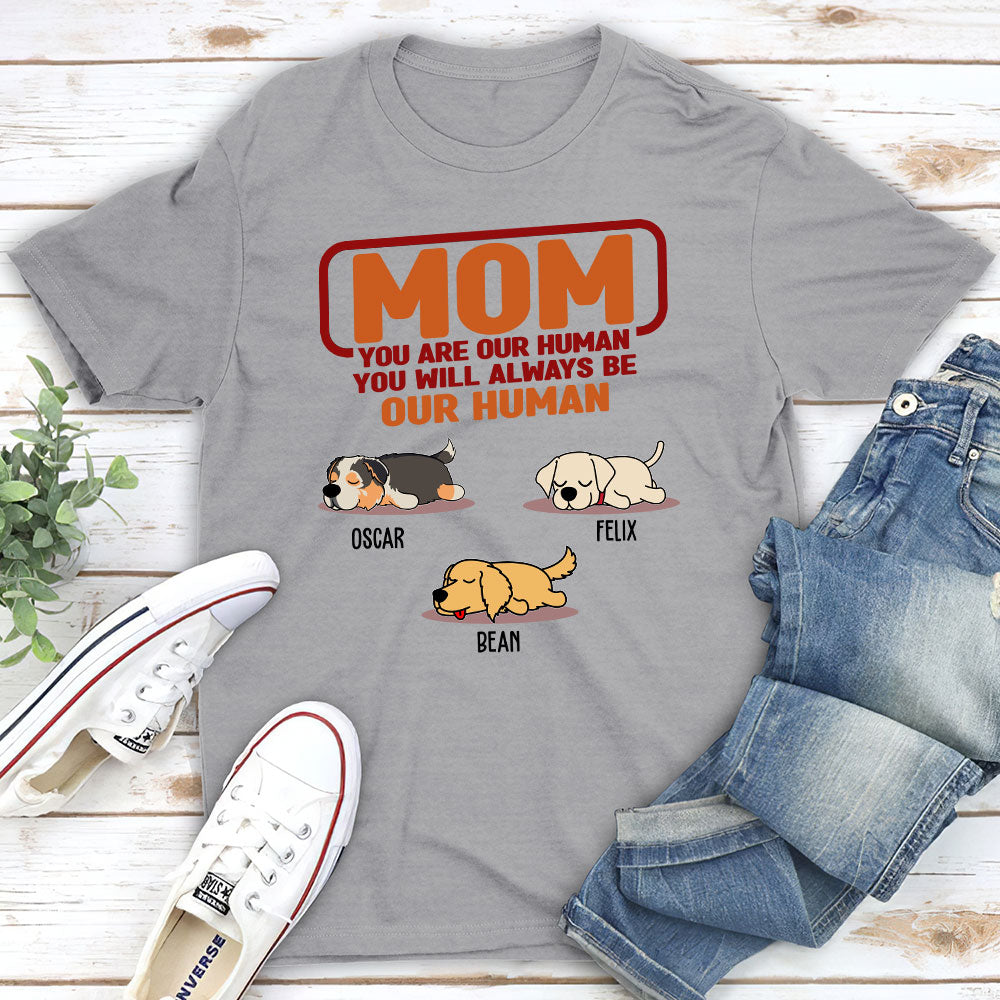 Always Human - Customizable Unisex Personalized Pet Lover T-shirt
