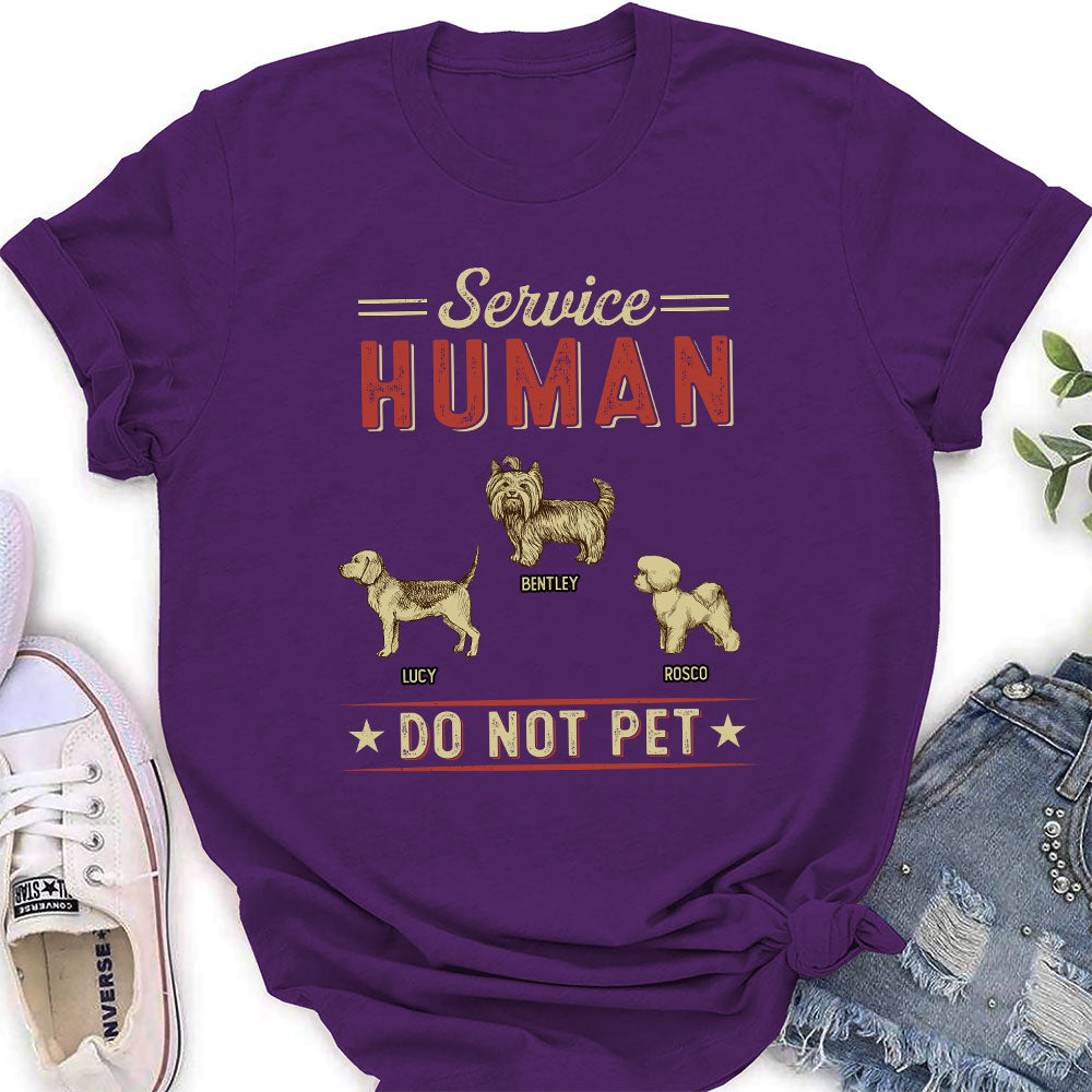 Personalized Vintage Dog - Themed Custom Women's T - shirt for Pet Lovers