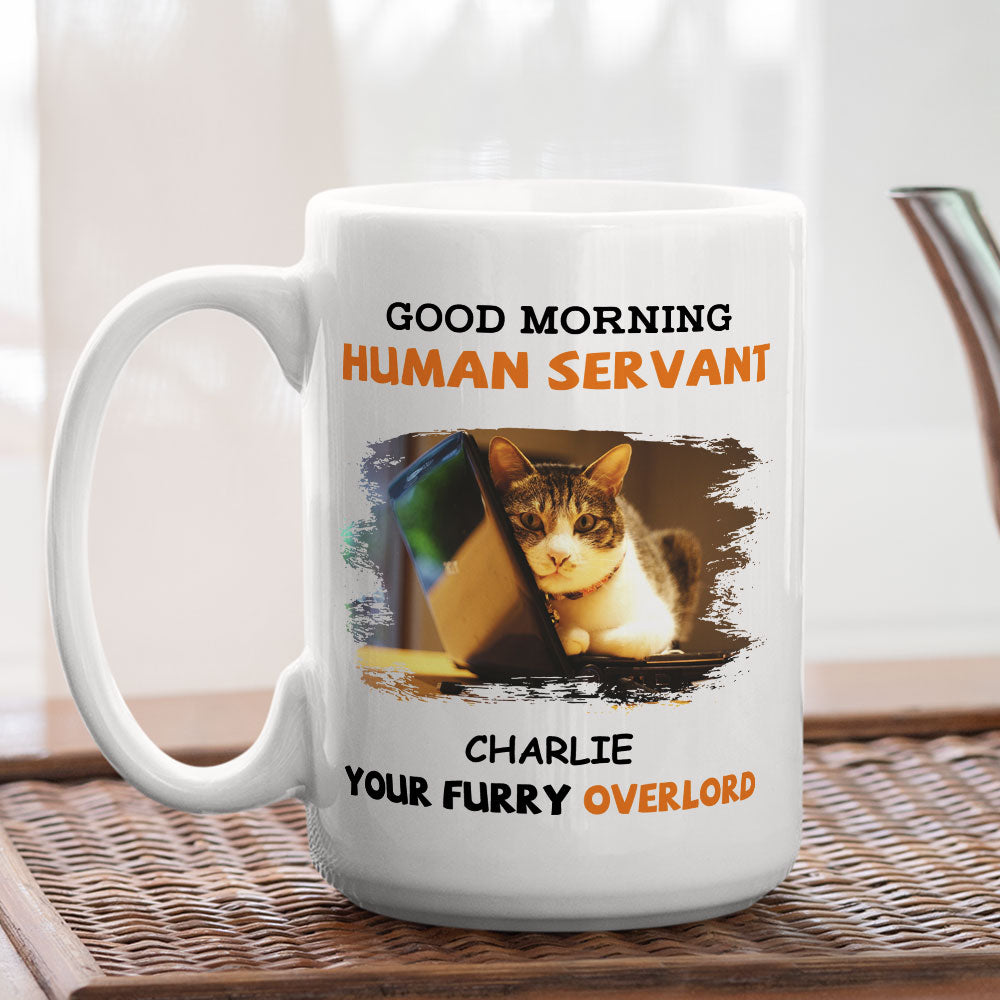 Personalized Pet Lover's Good Morning Custom Coffee Mug