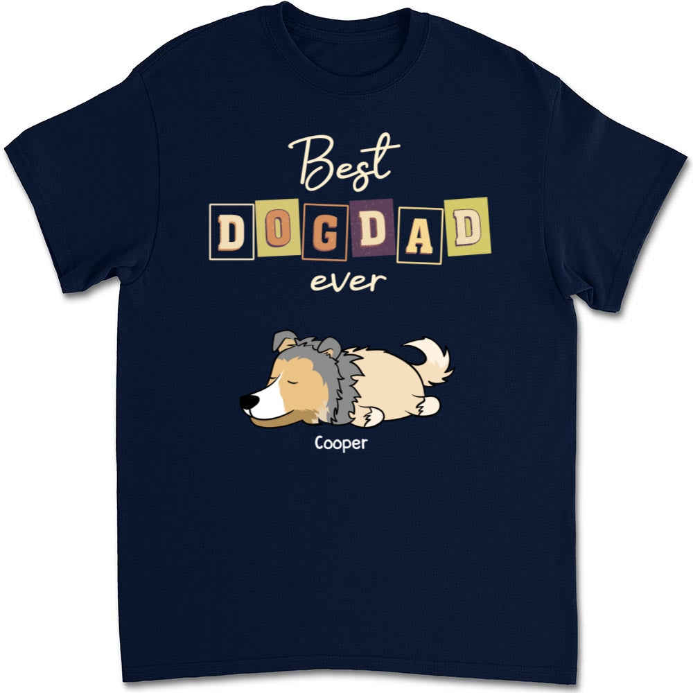 Personalized Custom Unisex My Dog Mom Dad T-shirt - Ideal Gift for Pet Lovers