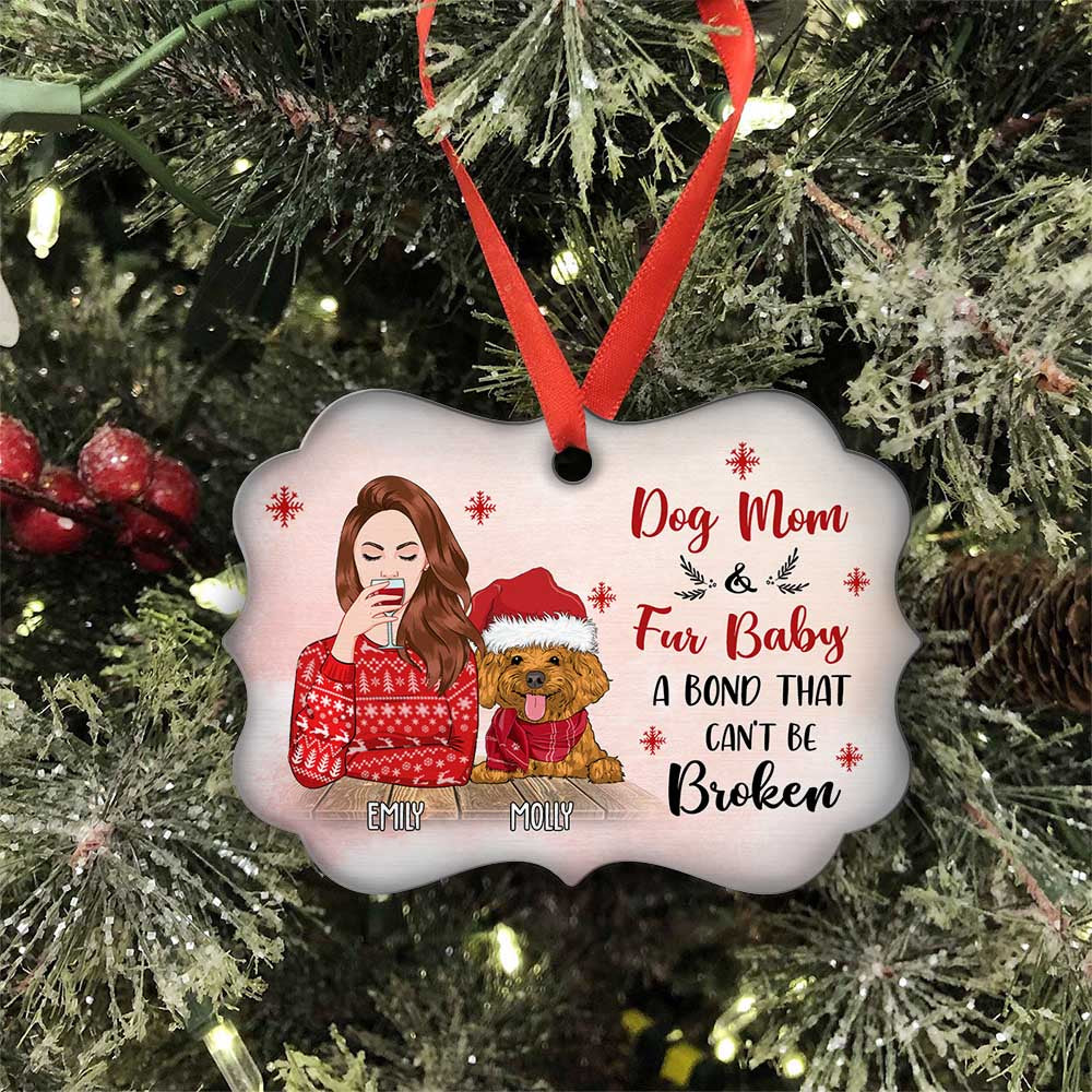 Personalized Custom Aluminum Ornament for Fur Babies - Ideal Holiday Gift